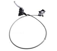 EGUIAS Brake Pump Mini Motorcycle Pocket Bike Brake Front Rear Left Right Pump Master Cylinder Hydraulic Hose Line Calipers Motorcycle Rear Brake Pump(1150mm Set)