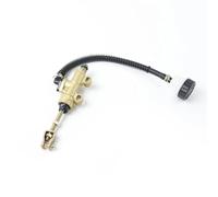 EGUIAS Brake Pump Universal Motorcycle ATV Rear Hydraulic Brake Pump Foot Piston Control Master Cylinder Caliper Motorcycle Rear Brake Pump(Yellow)