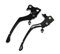 EGUIAS Motorbike Brake Levers Brake Handle Motorcycle CNC Clutch Brake Lever Fit for Harley Sportster XL 04-17 Touring Softail Dyna Breakout Electra Glide Fat Bob(D Brake Lever)