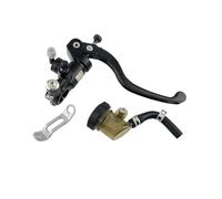 EGUIAS Motorbike Brake Levers Brake Handle Universal 14/15 /16/17.5 /19mm Adelin PX1 Cylinder Lever Handle Fit for Yamaha Fit for Kawasaki Fit for Suzuki(Grey Right 17.5mm)