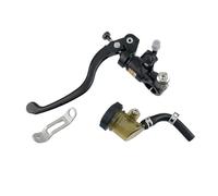 EGUIAS Motorbike Brake Levers Brake Handle Universal 14/15 /16/17.5 /19mm Adelin PX1 Cylinder Lever Handle Fit for Yamaha Fit for Kawasaki Fit for Suzuki(Grey Left 15mm)