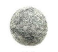 Egurs 20 Pieces 1.2 Inch Wool Felt Balls Handmade Felt Pom Poms Bulk Small Puff for Felting Garland DIY Crafts Home Decoration Gray White 3cm 20pcs