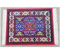 Egurs A24 Rug Mouse Mat Rug Mouse Pad Oriental Persian Mini Carpet Mouse Mat with Tassel Small Mousepad Oriental Carpet Computer Mouse Mat Funny Office Accessories for Table Decoration