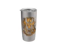 Egypt Ancient Golden Jackal face Pharaoh Sphinx Egyptian Stainless Steel Insulated Tumbler