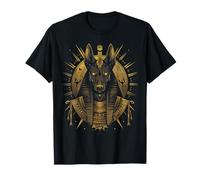 egypt ancient golden jackal face pharaoh sphinx egyptian T-Shirt