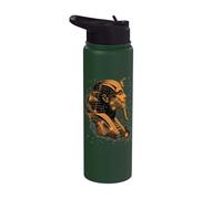 Egypt Ancient Pharaoh in Space Sphinx Egyptian Stainless Steel Insulated Water Bottle