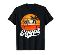 Egypt Beach Sunset Design Egyptian Vacation T-Shirt