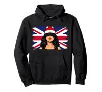 Egypt Britain Flags Women Roots British Egyptian Heritage Pullover Hoodie