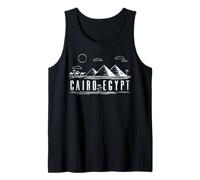 Egypt Camel Pyramids Cairo Tank Top