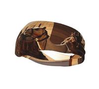Egypt Camels Sports Sweatband Head Bands for Women Men, Lightweight Breathable Non Slip Workout Headbands Hairband for Fitness Running Cycling Hiking Yoga