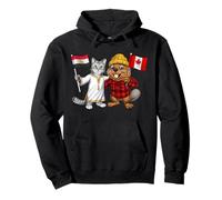 Egypt Canada Flag Egyptian Roots Canadian Heritage Pullover Hoodie