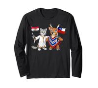 Egypt Chile Flag Egyptian Roots Chilean Heritage Long Sleeve T-Shirt