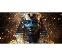 Egypt Diamond Art Pharaoh Diamond Painting Kits for Adults Beginner 5D DIY Full Round Drill Cross Stitch Kits for Adults Arts and Crafts for Bedroom Decor, Home Decor, Gifts 70 * 140CM -bby26035X