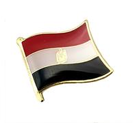 Egypt Egyptian Metal Enamel Country Flag Pin Badge