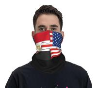 Egypt Egyptians American Flag Usa Friendship Unisex Headscarf Comfortable Headwear Multifunctional Magic Headband For Snowboarding Football Yoga