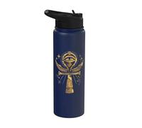 Egypt Eye Ancient Pharaoh Sphinx Egyptian Stainless Steel Insulated Water Bottle