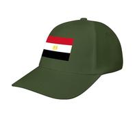 Egypt Flag Baseball Cap,Summer Adjustable Classic Low Profile Hat for Men Women,The Ultimate Accessory for Outdoor Activies Army Green