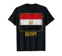 Egypt Flag Proud Vintage Egyptian Design Retro Grunge Cool T-Shirt