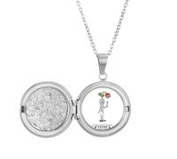 egypt halloween mutation horus Locket Necklace Hold Picture Jewelry Birthday Gift