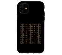 Egypt Hieroglyphics and Egyptian Writing Symbols Case for iPhone 11
