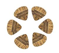Egypt Hieroglyphics print Guitar Picks, 12PCS Premium Celluloid Guitar Pick Medium for Acoustic Guitar, Electric Guitar, Bass