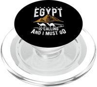 Egypt IS CALLING AND I MUST GO Egypt Travel PopSockets PopGrip for MagSafe
