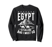 Egypt IS CALLING AND I MUST GO Egypt Travel Sweatshirt