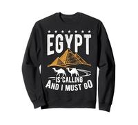 Egypt IS CALLING AND I MUST GO Egypt Travel Sweatshirt