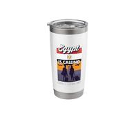 Egypt is Calling and I Must Go Travel Egypt Stainless Steel Insulated Tumbler