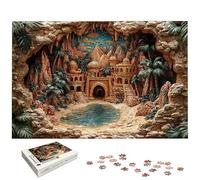 Egypt Jigsaw Puzzles for Adults 1000, 1000 Piece Jigsaw Puzzles for Adults, Retro Jigsaws Puzzle with Exquisite Packaging Box, Impossible Puzzle for Home Decor, Gifts for Women, Gifts for Men, -5489