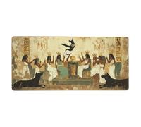 Egypt Mouse Pad 1600 x 800 mm Large Mouse Mat Queen Desk Mat with Water Resist Surface,XXL Mousepad with Anti-Slip Rubber Base,Extended Gaming Mouse Pads for Desktop Decor,Gift for Women/Men M1118