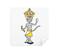 Egypt Mummy Horus Monkey Hat Glasses Cleaning Cloth Phone Screen Cleaner Suede Fabric 2pcs