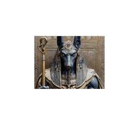 Egypt Paint by Numbers for Adults, Anubis Luminescence Acrylic Paint by Numbers Kits, DIY Hobbies for Women 32x24In, Luminescence Painting Wall Art Supplies for Room Decor Gifts for Women GYYH-7794