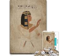 Egypt Prince Mantouhichopc Adult Wooden Jigsaw Puzzle | New Year gift for puzzle lovers: activity for family time in spare time.