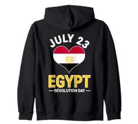 Egypt Revolution Day July 23 Egyptian Pride Zip Hoodie