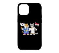 Egypt South Korea Flag Egyptian South Korean Roots Case for iPhone 12/12 Pro