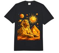 Egypt Sphinx Pyramid Ancient Egyptian Cosmic Space Comfort Colors Adult Heavyweight T-Shirt