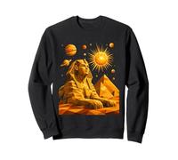 Egypt Sphinx Pyramid Ancient Egyptian Cosmic Space Sweatshirt