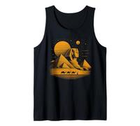 Egypt Sphinx Pyramid Design Pyramids of Giza Souvenir Tank Top