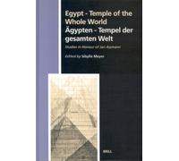 Egypt - Temple of the Whole World: Studies in Honour of Jan Assmann: 97 (Numen Book)