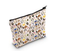 Egypt Travel Lover Gift Egypt Inspired Makeup Bag Egyptian Pharaoh Fan Gift Travel Souvenirs Gift Traveller Gift