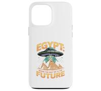 Egypt Where The Past Meets The Future UFO Pyramids Case for iPhone 13 Pro Max