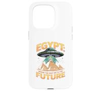 Egypt Where The Past Meets The Future UFO Pyramids Case for iPhone 15 Pro
