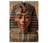 Egyptian algorithms - Artificial intelligence meets ancient Egypt UK-Version (Wall Calendar 2026 DIN A3 Portrait), CALVENDO 12 Month Wall Calendar