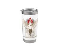 Egyptian Ancient Female god Pharaoh Egypt Sphinx Stainless Steel Insulated Tumbler