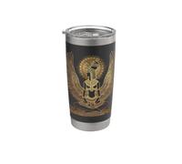 Egyptian Ancient isis god Pharaoh Egypt Sphinx Stainless Steel Insulated Tumbler