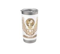 Egyptian Ancient isis god Pharaoh Egypt Sphinx Stainless Steel Insulated Tumbler