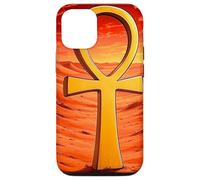 Egyptian Ankh Symbol in Desert Case for iPhone 12/12 Pro