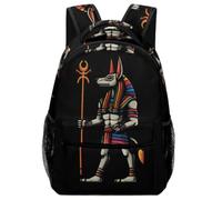 Egyptian Anubis Symbol Guardian Backpack Cute Laptop Bag Travel Daypack | Laptop Backpack,Lightweight,Business Backpack,for Men Women,Shoulder Bag,for Camping Picnic