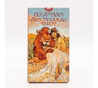 Egyptian Art Nouveau Tarot: 78 full colour cards & instructions